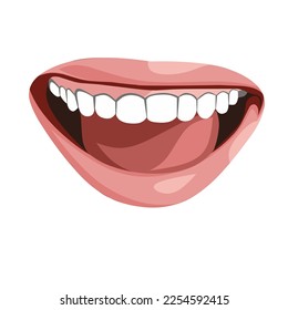 ilustration vector art graphic laugh on a white background