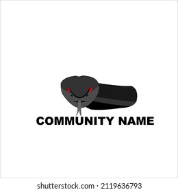 ilustration vector design logo for reptile community good for icon,symbol etc