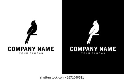 Ilustration vector graphic of bird icon line art outline template