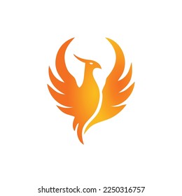 Illustration, Vektorgrafik-Symbol von Phoenix