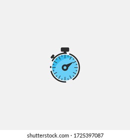 Ilustration vector graphic of the a icon stopwacth, good for logo, etc.