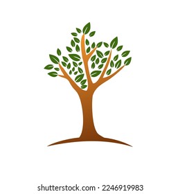 Ilustration vector graphic icon of tree