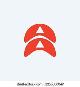 Ilustration vector graphic of A letter logo, good for branding, business, marketing.