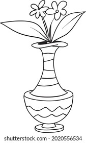 Ilustration vector graphic line art of flower.
Fit for wallpaper, book illustration, coloring and other necessities.