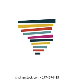 Ilustration vector graphic logo of Twist