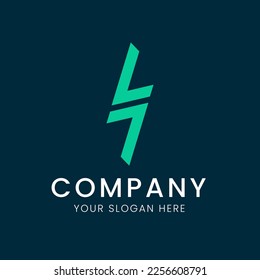 Ilustration vector graphic of Simple Initial Letter L Logo, good for branding, business, marketing