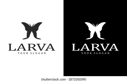 Ilustration vector graphic of Simple modern butterfly logo