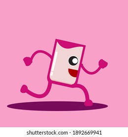 Ilustration Vector Grapich of Run Strawberry Milk

This ilustration perfect for animation kids , children's magazine and education