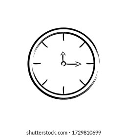 Ilustration vector of icon or logo Timer, Speed, Alarm, Restore, Time Management icons. Time and Clock set linear icons.