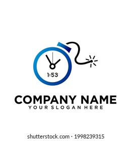 Ilustration vector logo for bussines consulting 