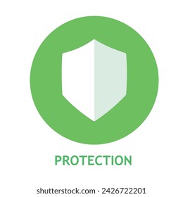 ilustration vector of protect, Symbol of guard safe for concept protection