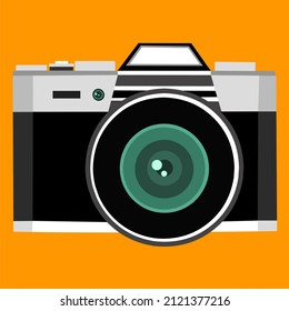 Vektorgrafik, weißer orangefarbener Hintergrund