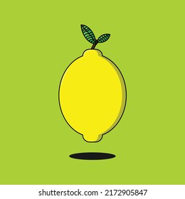 Ilustration Vektor graphic of Lemon