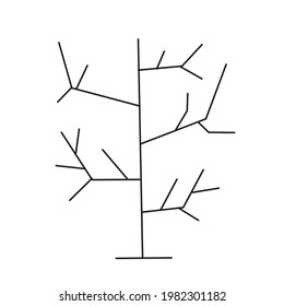 Illustration vektor grapic von Baum. großartig für Buchcover, Pockbilder und Kindervorlagen
