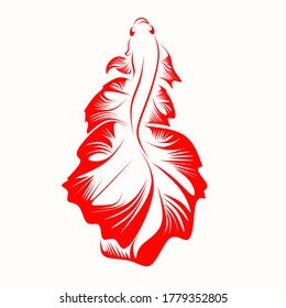 Ilustration vektor grapich beta fish
Suitable for ornamental fish shop logo , etc