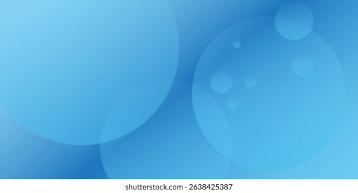 Ilustrations geometric background gradient soft light blue bokeh for Graphic Business background abstract simple