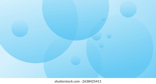 Ilustrations geometric background gradient soft light blue and wihte bokeh for Graphic Business background abstract simple good 