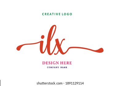 ILX lettering logo is simple, easy to understand and authoritative