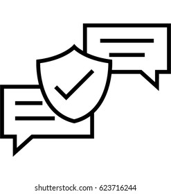 IM Antivirus Vector Icon