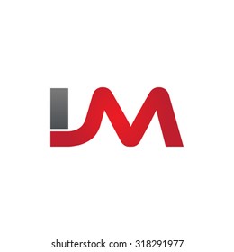 IM company group linked letter logo