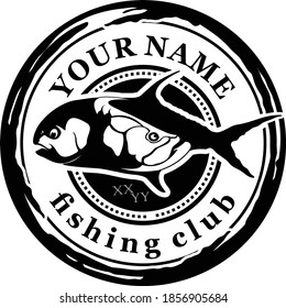 im go impossible tarpon on GT, great to use for fishing logo template.