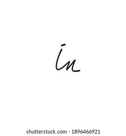 IM Initial Isolated Logo for Identity
