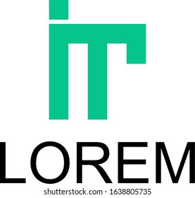 IM Initial logo vector. Modern design