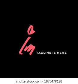 im internet initial letter logo vector template sign symbol icon
