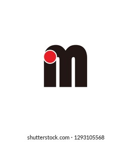 im letter vector logo