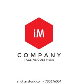 iM Logo inside Polygon Icon