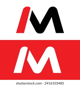 IM MI Letter Logo Design Service