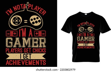 Im Nota Player Im Gamer Players Stock Vector (Royalty Free) 2203802979 ...