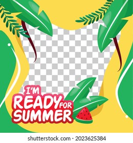 Im Ready For Summer Twibbon Design