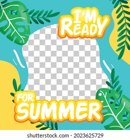 Im Ready For Summer Twibbon Design