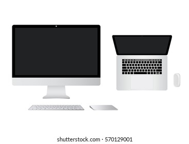 iMac and MacBook 