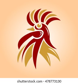  Image of 2017 year of Rooster.