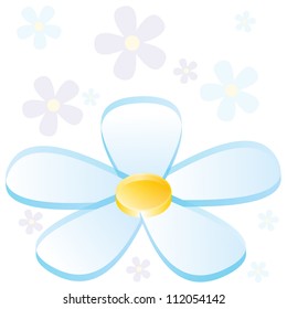 Ein Bild einer 3D-Blumenkarte für Unternehmen.