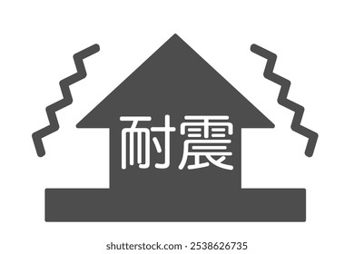 Image about earthquake resistance of buildings. Translation: earthquake resistant.