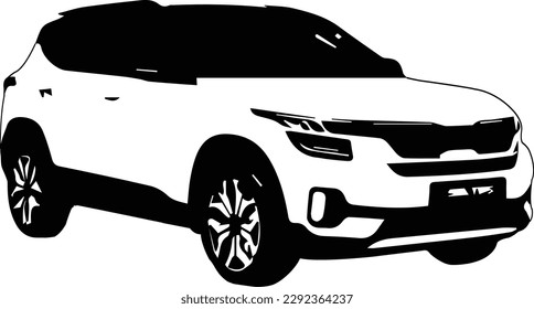 It is an image about vehicles such as cars and motorcycles.