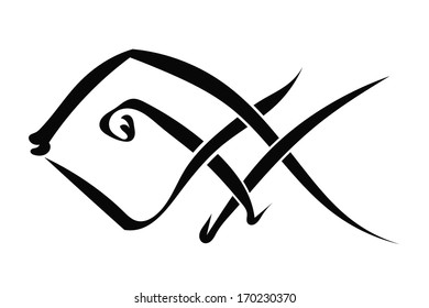 Image of abstract fish