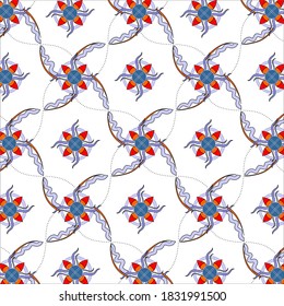 image of abstract star pattern