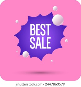 An image to advertise the sale. Poster for advertising discounts. Vector graphics in a modern style.