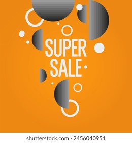 An image to advertise the sale. Poster for advertising discounts. Vector graphics in a modern style.