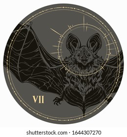 Image of an alchemical magic bat