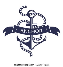 Image anchor tattoo style