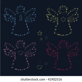image of angel from the stars