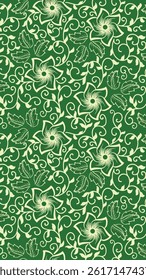The image appears to feature a background pattern that is likely used in clothing or fabric design. It may showcase various motifs suitable for wrapping paper as well.