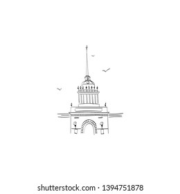 image of the architectural monument of St. Petersburg
