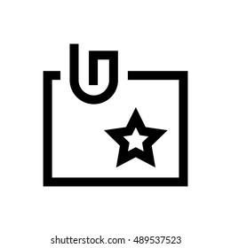 Image attachment line icon. Pixel perfect fully editable vector icon suitable for websites, info graphics and print media.