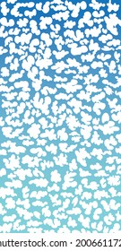Image of autumn clouds 
 (cirrocumulus,Altocumulus)